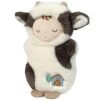 Cow Mini Hug Plush Doll with Soft Fabric and Cow Sleeper