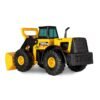Steel Front Loader Construction Toy with Movable Scoop and Large Wheels